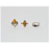 Image 1 : Baltic Amber Ladies Ring & Quartz Ladies Ring