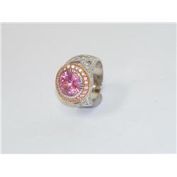 Pink Gemstone Fashion Ladies Ring