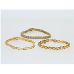 Vermeil 14kt Tennis Bracelets