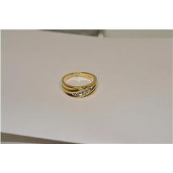 5 Diamonds Hand Made Men's wedding Band
