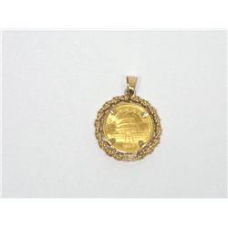 Panda Pendant .999 1/20 Oz Gold (Au)