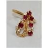 Image 3 : AAA Burmese Ruby & Diamonds Cocktail Ladies Ring