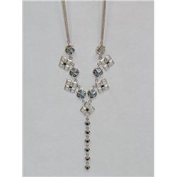 AAA Blue Topaz & Cashmere Sapphire Necklace