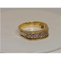 Diamonds Cluster Hand Made Heavy Men's Ring