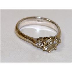.75Ctw Diamonds Past, Present & Future Ladies Ring