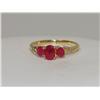 Image 1 : AAA Burmese Ruby & Diamonds Ladies Ring