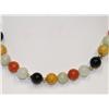 Image 2 : AAA Multicolor Jade Hand Made Necklace