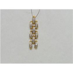 18Kt Diamonds Hand made Ladies Pendant