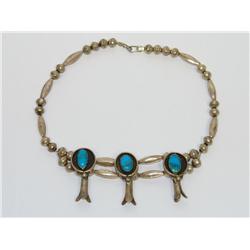 Turquoise Hand Made Indian Necklace