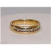 Image 1 : Diamonds Hand Made Men's Wedding Band