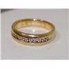 Image 3 : Diamonds Hand Made Men's Wedding Band