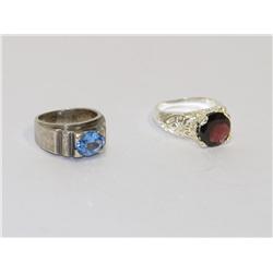 Sterling & Gemstone Rings