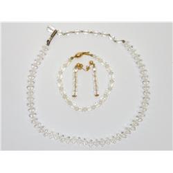 White European Crystal Set