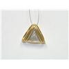 Image 1 : Diamonds Cluster Triangular Design Pendant