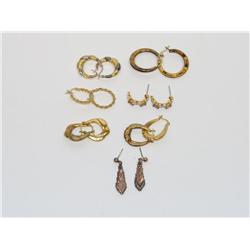 Vermeil 14kt Ladies Earrings Hoops