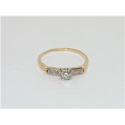 Diamonds Vintage Setting Hand Made Ladies Ring