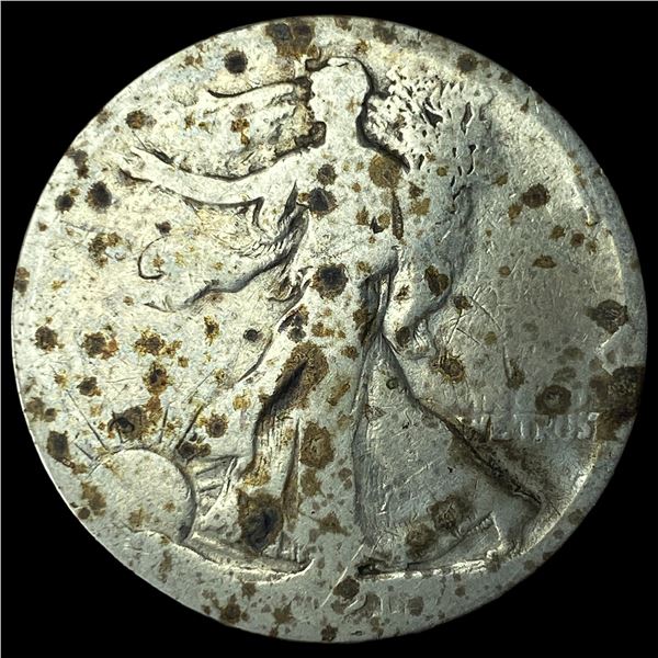 1921-S Walking Liberty Half Dollar NICELY  CIRCULATED