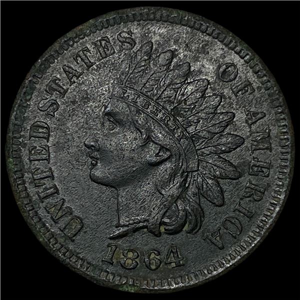 1864 Indian Head Cent NEARLY UNCIRCULATED