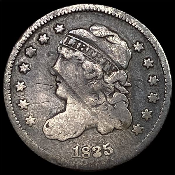 1835 Capped Bust Half Dime NICELY CIRCULATED