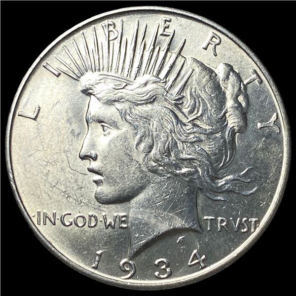 1934-D Silver Peace Dollar UNCIRCULATED