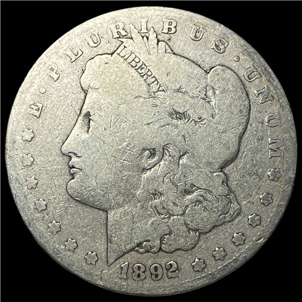 1892-S Silver Morgan Dollar NICELY CIRCULATED