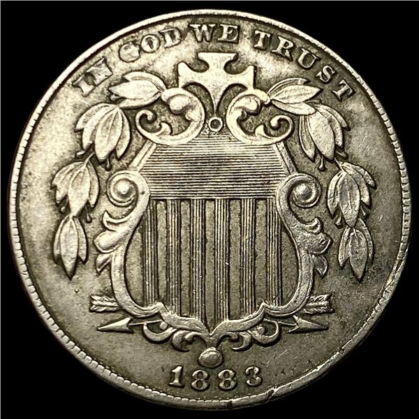 1883 Shield Nickel CLOSELY UNCIRCULATED
