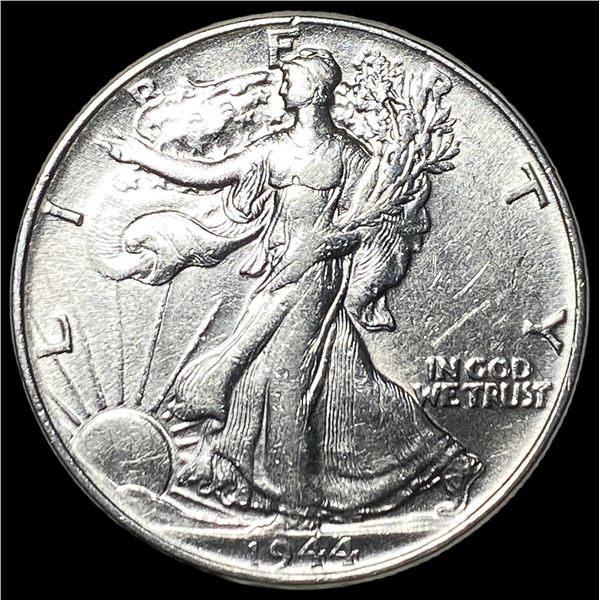 1944 Walking Liberty Half Dollar CLOSELY  UNCIRCULATED