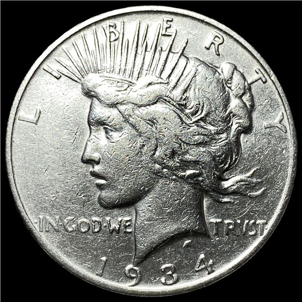1934-S Silver Peace Dollar CLOSELY  UNCIRCULATED