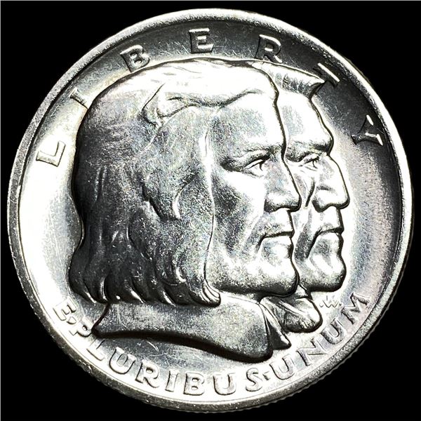 1936 Silver Long Island Tercentenary Half  Dollar GEM BU