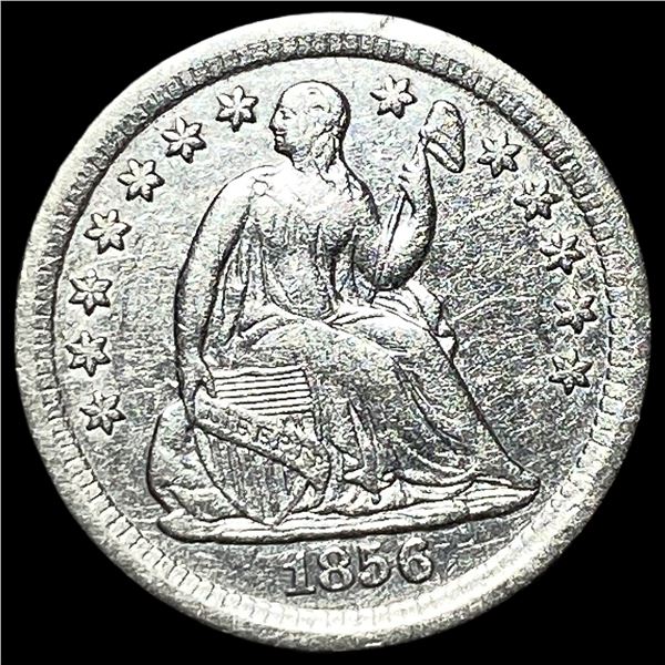 1856-O Silver Half Dime CLOSELY UNCIRCULATED