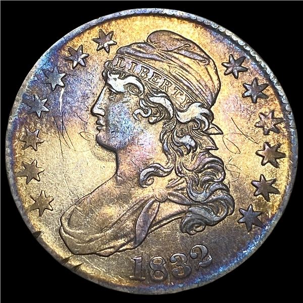 1832 Capped Bust Half Dollar CHOICE BU