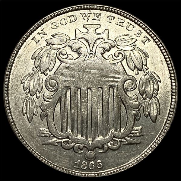 1866 Shield Nickel UNCIRCULATED