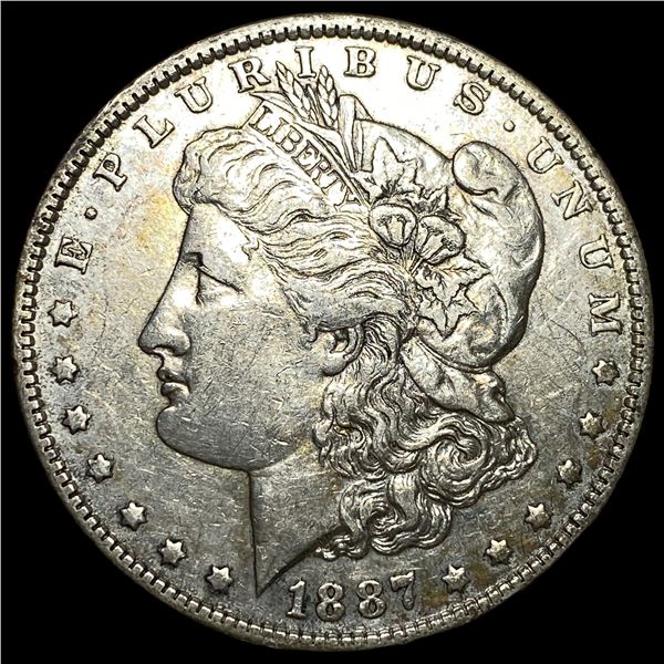 1887-O Silver Morgan Dollar NEARLY  UNCIRCULATED