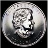 Image 1 : 2007 Silver 1 oz Canadian Maple Leaf  UNCIRCULATED