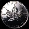 Image 2 : 2007 Silver 1 oz Canadian Maple Leaf  UNCIRCULATED