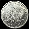 Image 2 : 1863 Silver Seated Liberty Half Dollar CLOSELY UNCIRCULATED