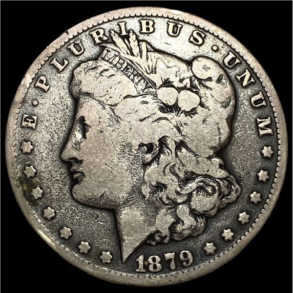 1879-CC Silver Morgan Dollar LIGHTLY  CIRCULATED