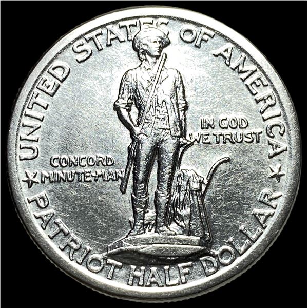 1925 Silver Lexington-Concord Half Dollar  UNCIRCULATED