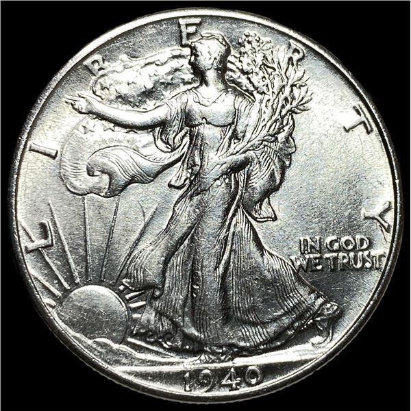 1940 Silver Walking Liberty Half Dollar  UNCIRCULATED