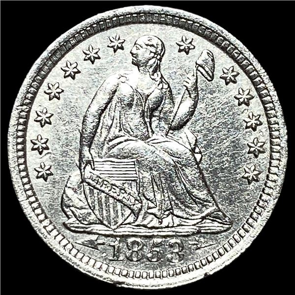 1853-O Silver Half Dime UNCIRCULATED