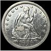 Image 1 : 1854 Arrows Silver Seated Liberty Quarter UNCIRCULATED