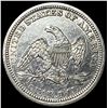 Image 2 : 1854 Arrows Silver Seated Liberty Quarter UNCIRCULATED