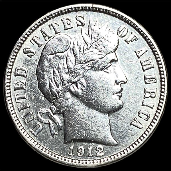 1912 Barber Dime UNCIRCULATED
