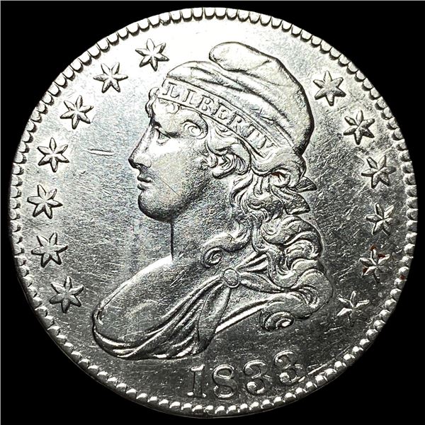 1833 Capped Bust Half Dollar UNCIRCULATED