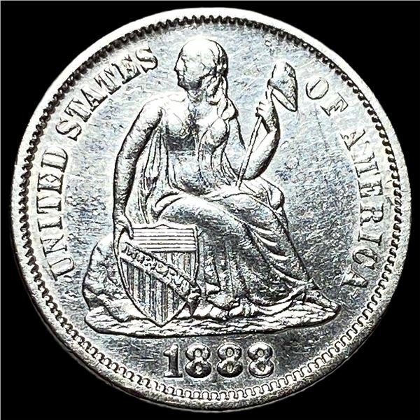 1888 Seated Liberty Dime UNCIRCULATED