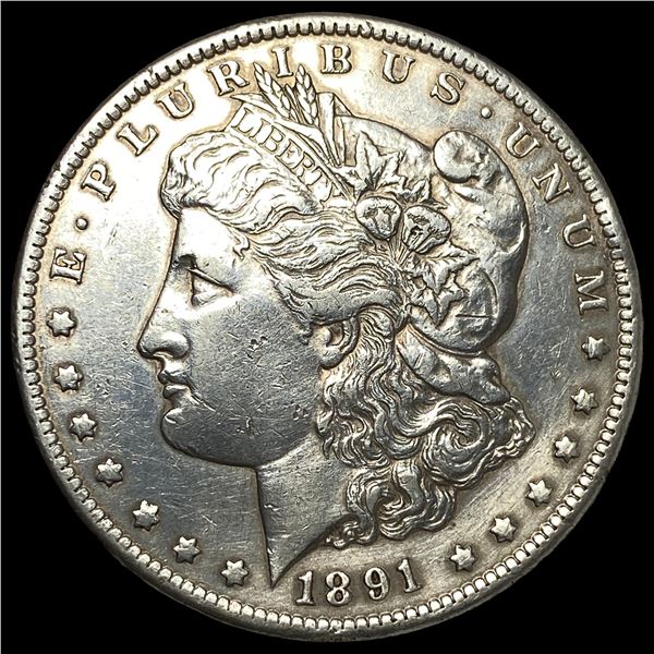 1891-CC Silver Morgan Dollar CLOSELY  UNCIRCULATED