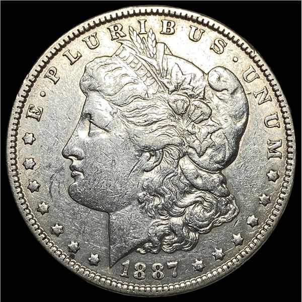 1887-S Silver Morgan Dollar CLOSELY UNCIRCULATED