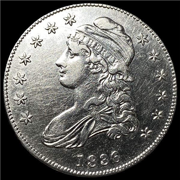 1836 Capped Bust Half Dollar CHOICE AU
