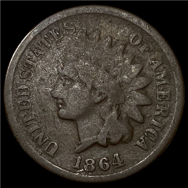 1864 Bronze Indian Head Cent LIGHTLY CIRCULATED