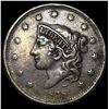 Image 1 : 1838 Coronet Head Large Cent CLOSELY UNCIRCULATED